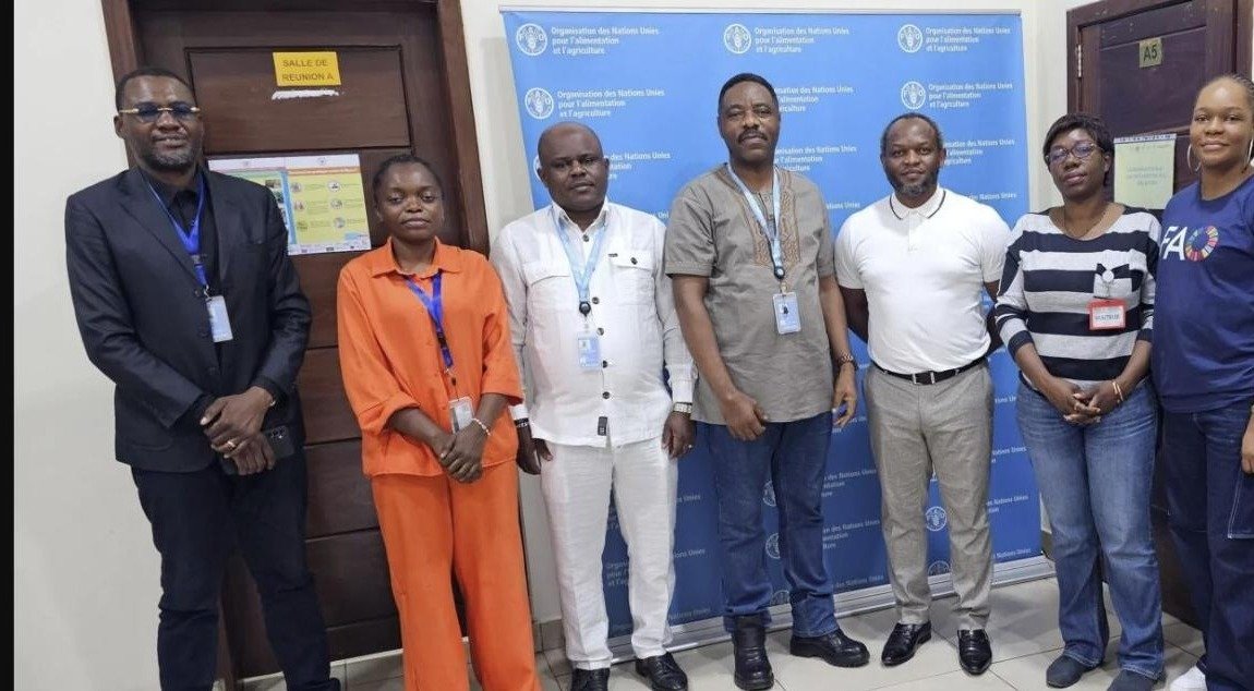 The ACE D&H and FAO team at the FAO Democratic Republic of Congo country office, September 2026.